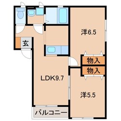 ボヌールメゾン 岡崎の物件間取画像